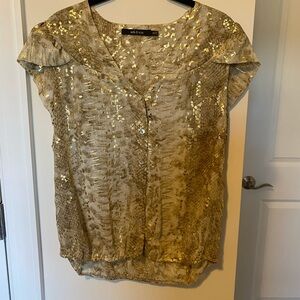 Beautiful Ark & co silk blouse
